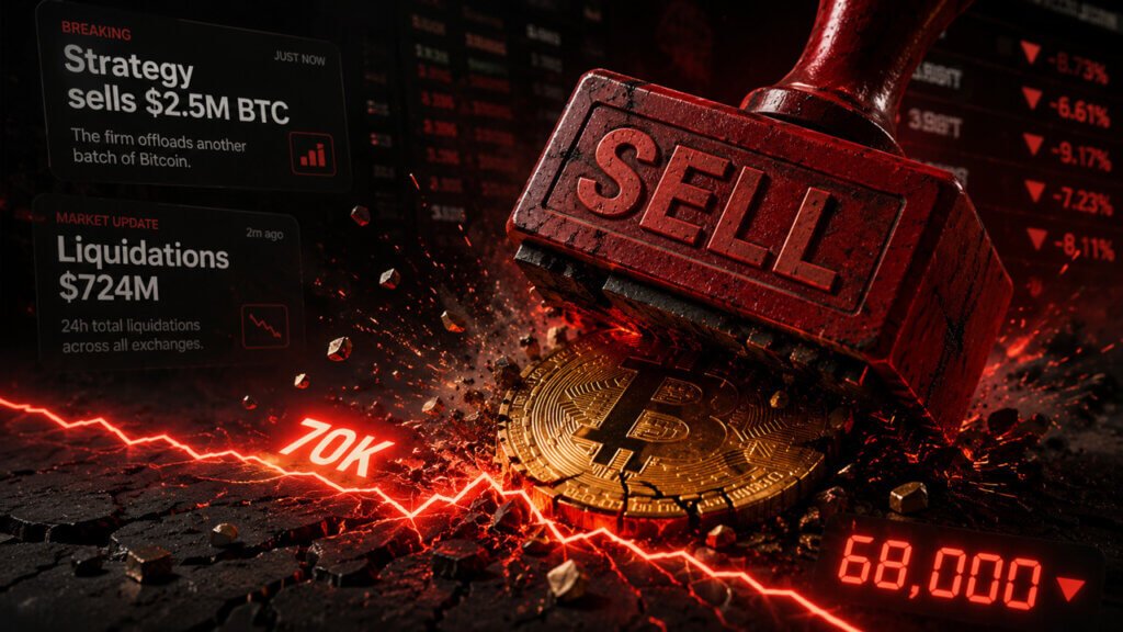 Bitcoin Flash Crash Below $68,000 Triggers Around $400 Million in Liquidation in Under an Hour Bitcoin Flash Crash Below $68,000 Triggers Around $400 Million in Liquidation in Under an Hour